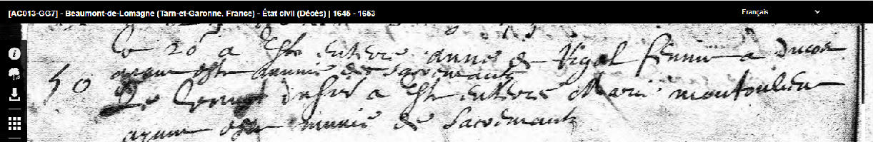 Deces de Anne de Rigal epouse de Ducos de Vingt.jpg